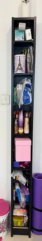 Ikea black rack