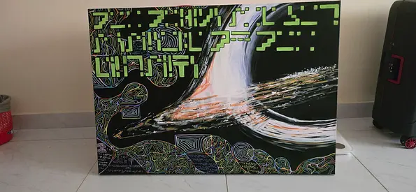 Original Abstract Painting on Canvas — Modern Wall Art