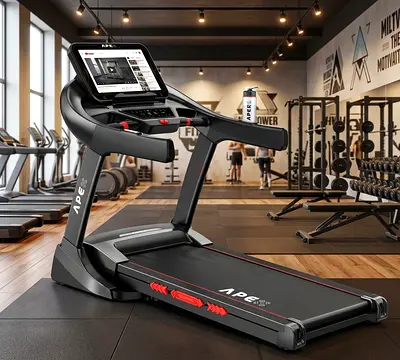 APEX Motorized Treadmill  with 15.6  WIFI screen
