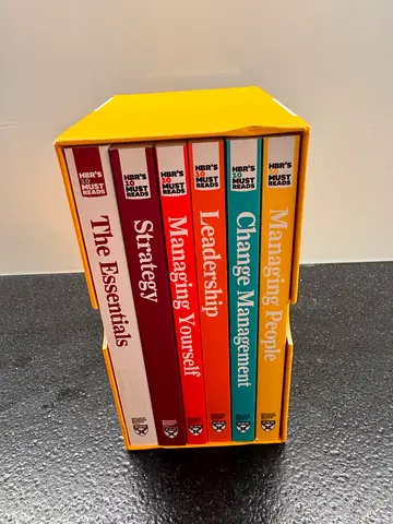 Set of 'Harvard Business Review' Pocket Guides — Managing People, Change, Leadership & More