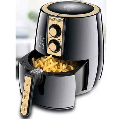 Black+Decker 4 Ltr Air Fryer - Very Good Condition like New, rarely used.