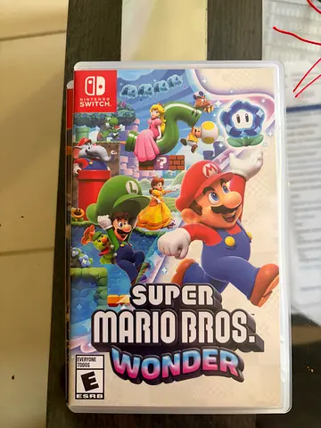 Super Mario Bros. Wonder - Nintendo Switch (Game Cartridge in Case)