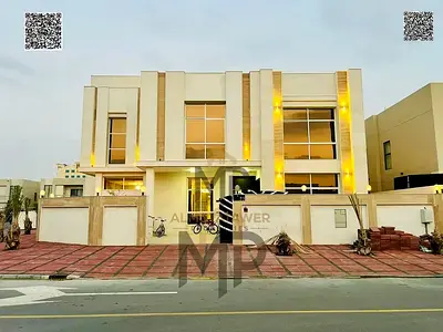فرصة استثنائية لامتلاك فيلا زاوية فاخرة في الياسمين – عجمان، سكن أول بتصميم أنيق وذكي، شاملة جميع الرسوم، من المالك مباشرة، مع خصم مميز للعميل الكاش.