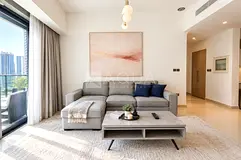Furnished 2BR | 2 Balconies | Boulevard Views