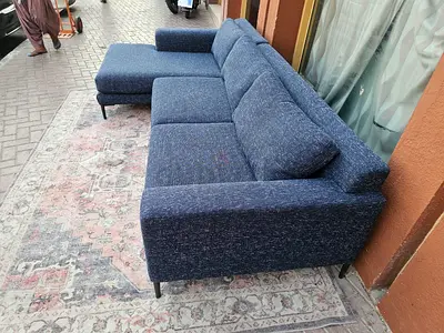 Same Like New Condition West Elm L Shape Sofa