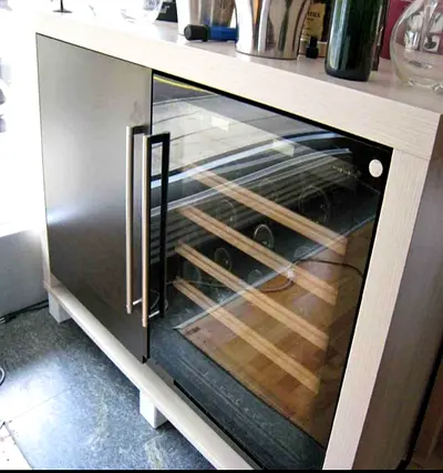Eurocave Black dual Temperature wine Fridge 45 bottle