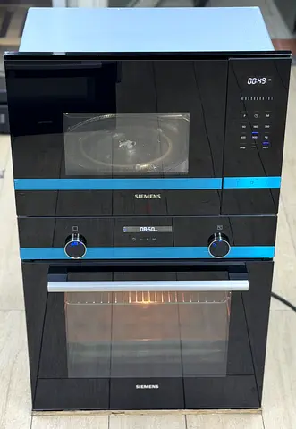 Siemens built in Oven Microwave set like new condition