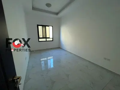 Apartment with one bedroom, a living room, two bathrooms, and a balcony for annual rent in Muwaileh 3.