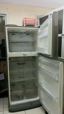 Used Samsung Double Door Refrigerator - Clean, Working