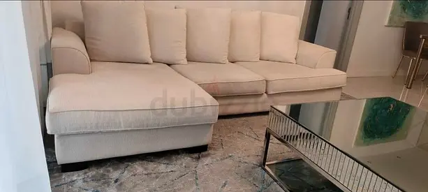 Comfortable, The One Kingston Sectional Sofa Beige