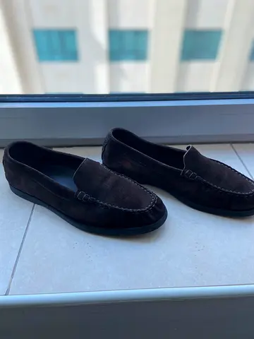 Brown Suede Tassel Loafers - Men's Casual Dress Shoes