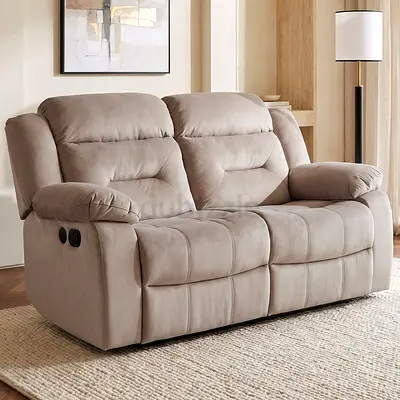 New Keith 2-Seater Recliner Sofa with USB