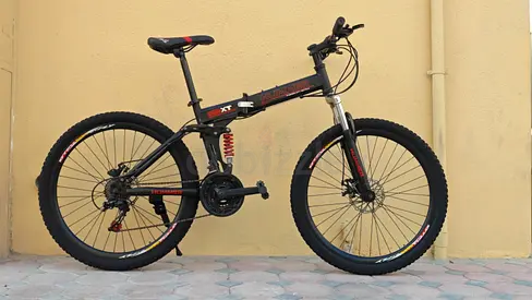 Mountain bicycle foldable 26" Free delivery used refurbished tyres breaks all ok