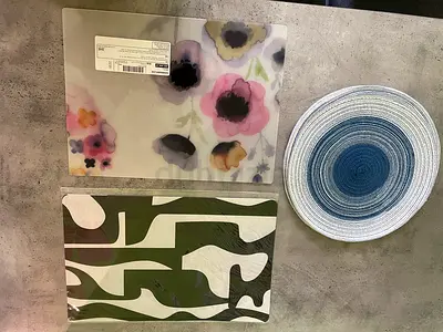 Placemats for dining table
