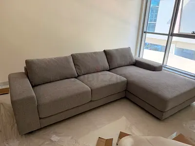L shaped sofa