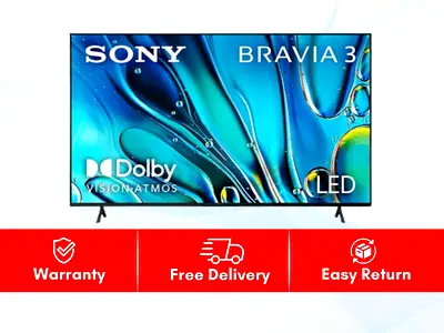 Sony 55 Inch Tv | BRAVIA 3 4K Smart Google TV | 4K Processor X1 | Warranty | Free Delivery | 65S30