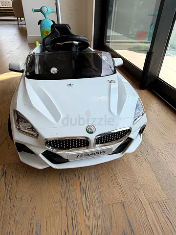 BMW Z4 Roadster Kids Push Car – White