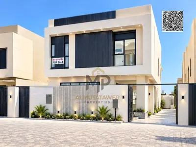 Luxury design in the Al-Yasmeen district; the price includes central air conditioning and water and electricity connections.