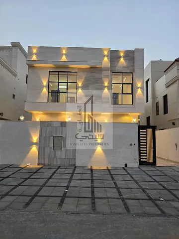 Exceptional Opportunity to Own a Luxury Villa in Al Helio – Ajman | 5 Master Bedrooms | Private Swi