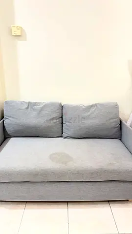 Light grey 2-seater sofa bed - good condition