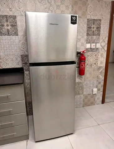 Hisense 328L Top Mount Double Door Refrigerator with Total No Frost & Inverter Compressor (Silver/St