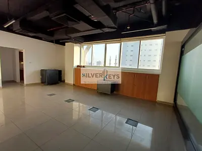Spacious 985 Sq Ft Office Partitioned with Glass Cabins & Pantry