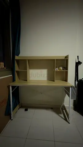 Study Desk with Bookshelf + Ergonomic Office Chair – Excellent Home Office Setup