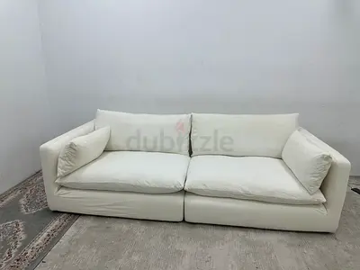 Looks great condition marina home three seater sofa
