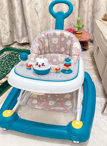 Baby Walker with Activity Tray and Comfortable Seat - Good Condition