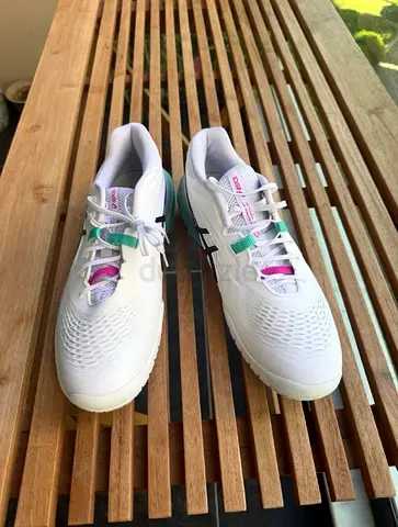 Asics Gel-Resolution X Men Padel/Tenis
Shoes White-Auro Green