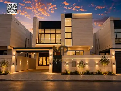 **Luxury Villa for Sale in Al Bahia – Ajman | Modern Design (2 Floors + Roof) | 5 Master Bedrooms & High-End Finishes | Perfect for a lifestyle blendi
