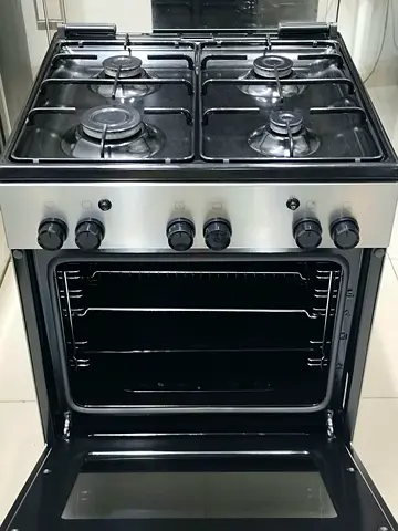Used 4-Burner Gas Stove with Oven - Good Working Condition