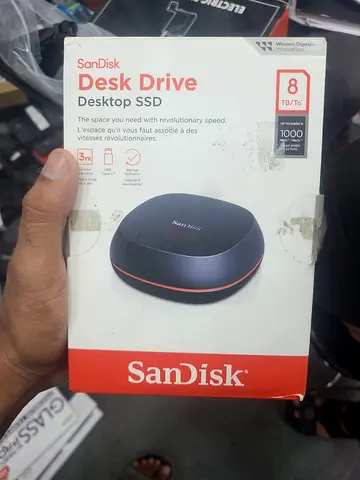 SanDisk Desk Drive Desktop SSD 8TB (Sealed Box)