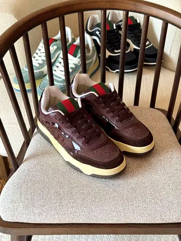 Gucci Re-Web trainer shoes