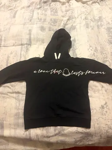 Moncler kids Black graphic pullover hoodie