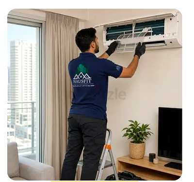 Villa AC Repair Nad Al Sheba | Not Cooling, Leaks, Gas Check | Hausfits.ae
