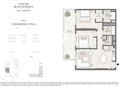 Unique Layout | Fully Furnished | Marina View