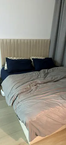 Bed with mattress - no pillows or duvet