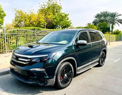 Honda Pilot Touring 2016 | GCC | Top Range | Brand New Pirelli Tyres | Ambient Lights Excellent