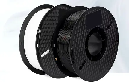 Kingroon PETG 1.75mm x 1kg in Black and White Colors for all 3D Printers