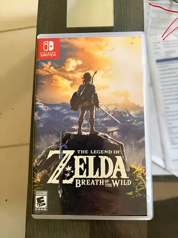 The Legend of Zelda: Breath of the Wild (Nintendo Switch) - Game Cartridge & Case