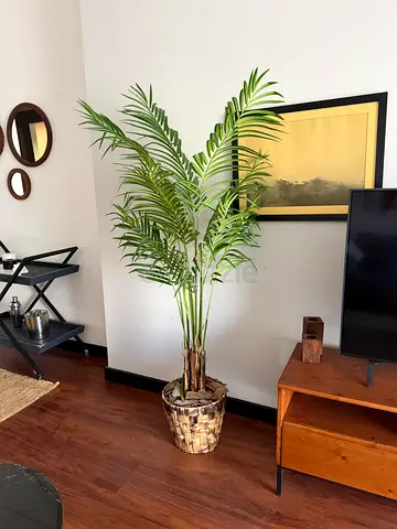 3 artificial potted plants for sale