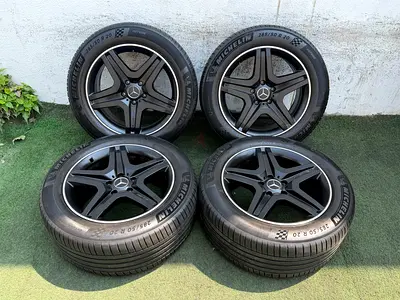 4 Genuine OEM MERCEDES BENZ 20” AMG Wheels with Michelin Tyres