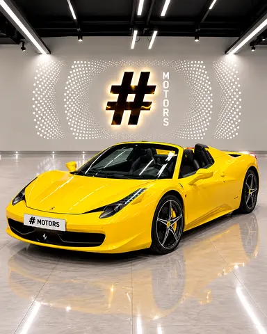 Ferrari 458 Spyder GCC