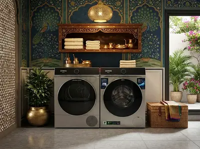 Siemens iQ700 10kg & 9kg Separate Washer Dryer Set – Latest WiFi Models, Premium Condition