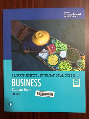 Pearson Edexcel International GCSE Business (9-1) - Student Book by Rob Jones