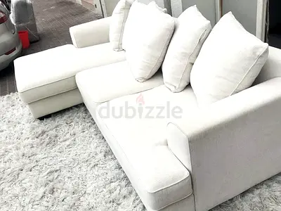 The One Kingston Sectional L Shape Sofa Beige