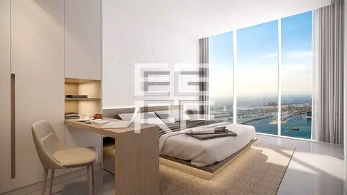 Fully furnished | Full Sea View | 380 sq.ft