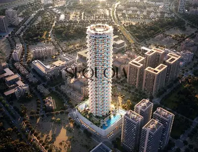 Luxury 1BR with Private Pool | Binghatti Grove | Hot Deal