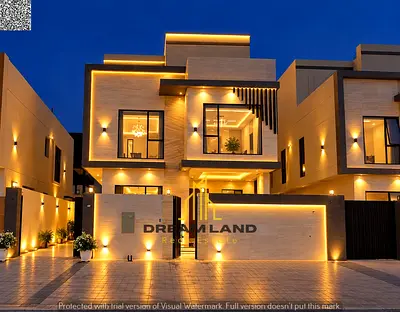 # Luxury Villa for Sale in Al Zahia – Ajman | 5 Bedrooms | Modern Design | Majlis & Family Lounge A unique opportunity to own a **luxury villa in the